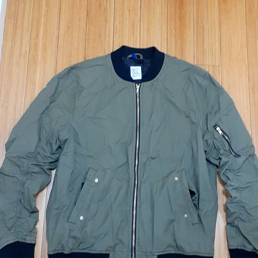 Green Bomber Jacket